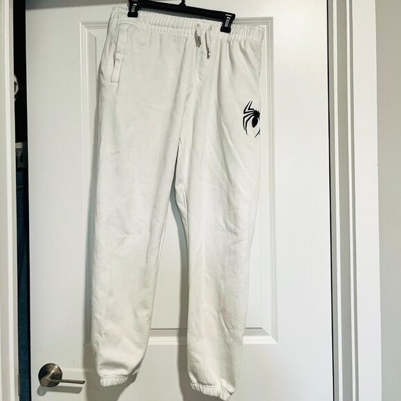 Spider-man Fleece White Sweatpants - Picture 3 of 3